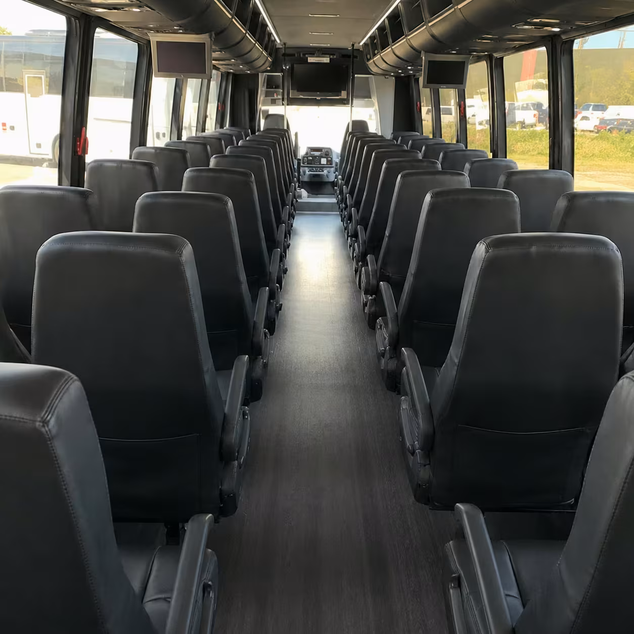 25 passenger minibus interior