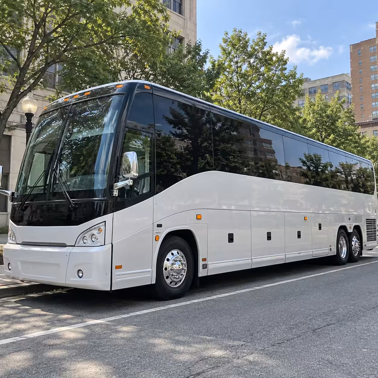 lakewood bridal party transportation from getting ready to ceremony