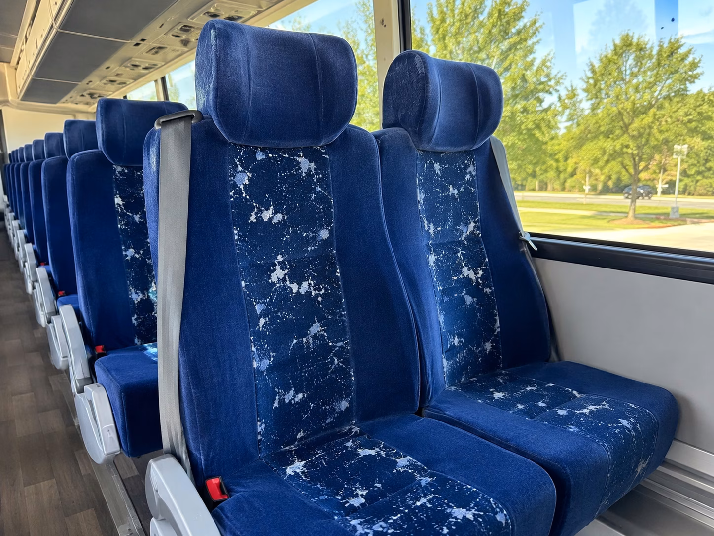 lakewood charter bus interior gallery