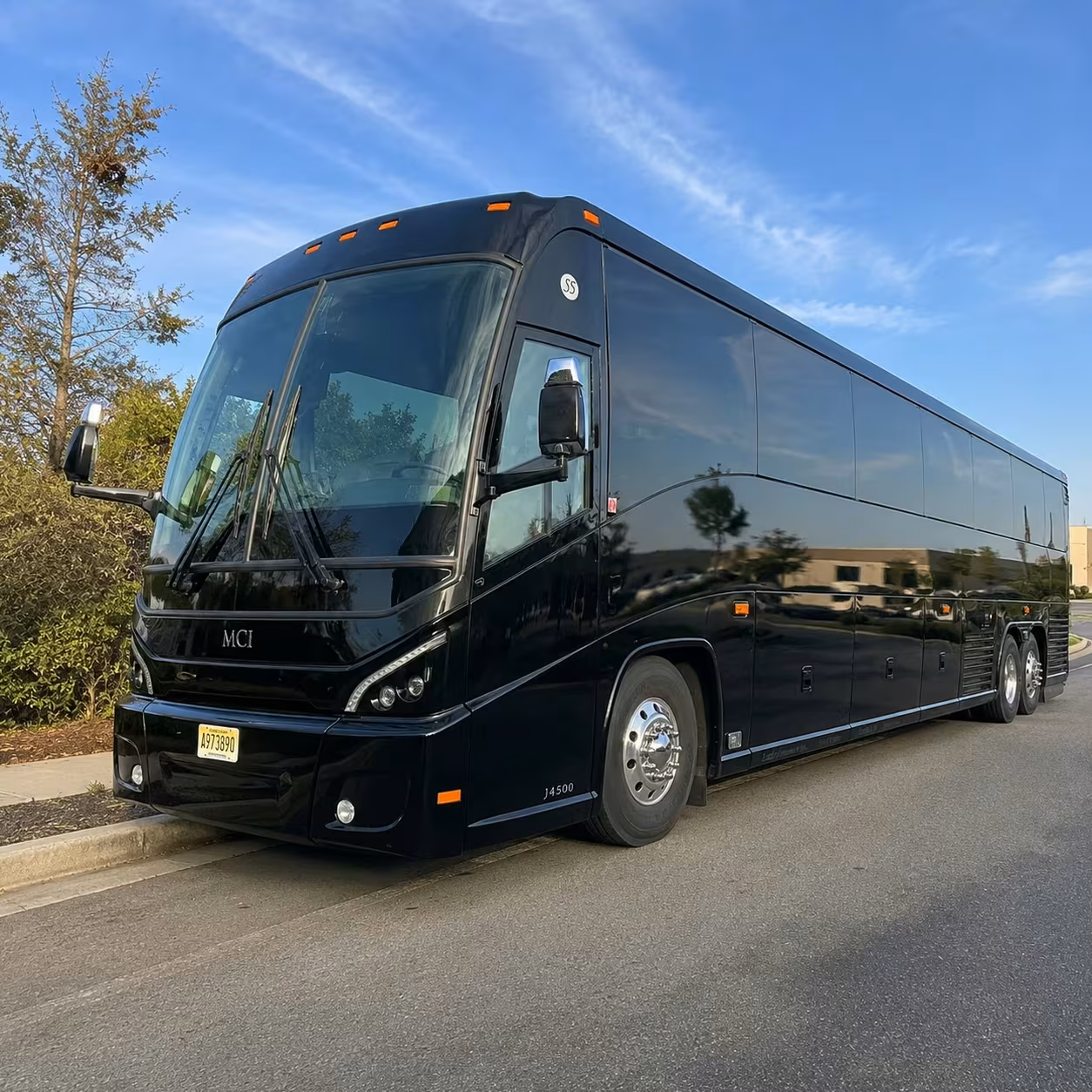 lakewood wedding shuttle buses for destination venues