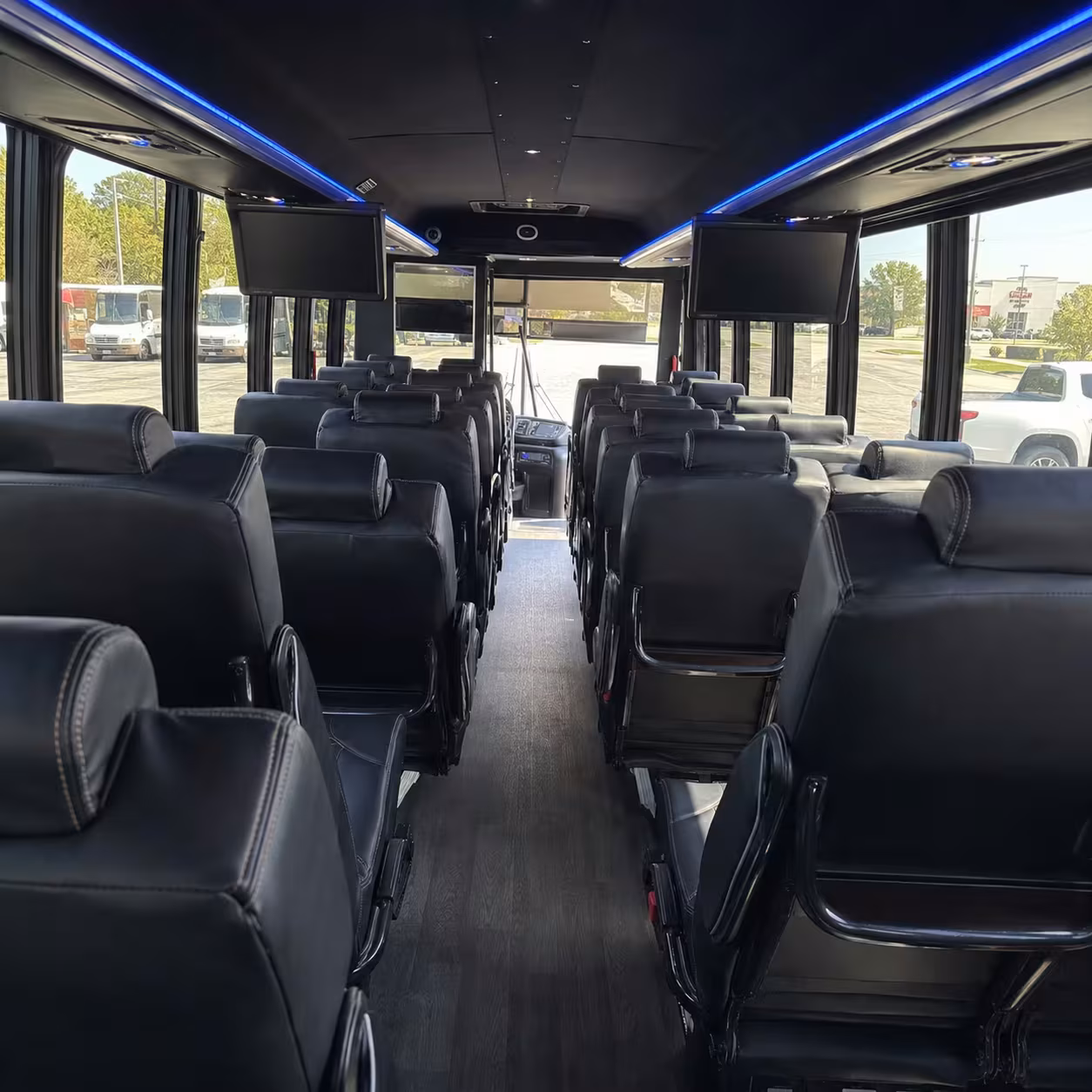 multi stop prom minibus rentals across lakewood neighborhoods