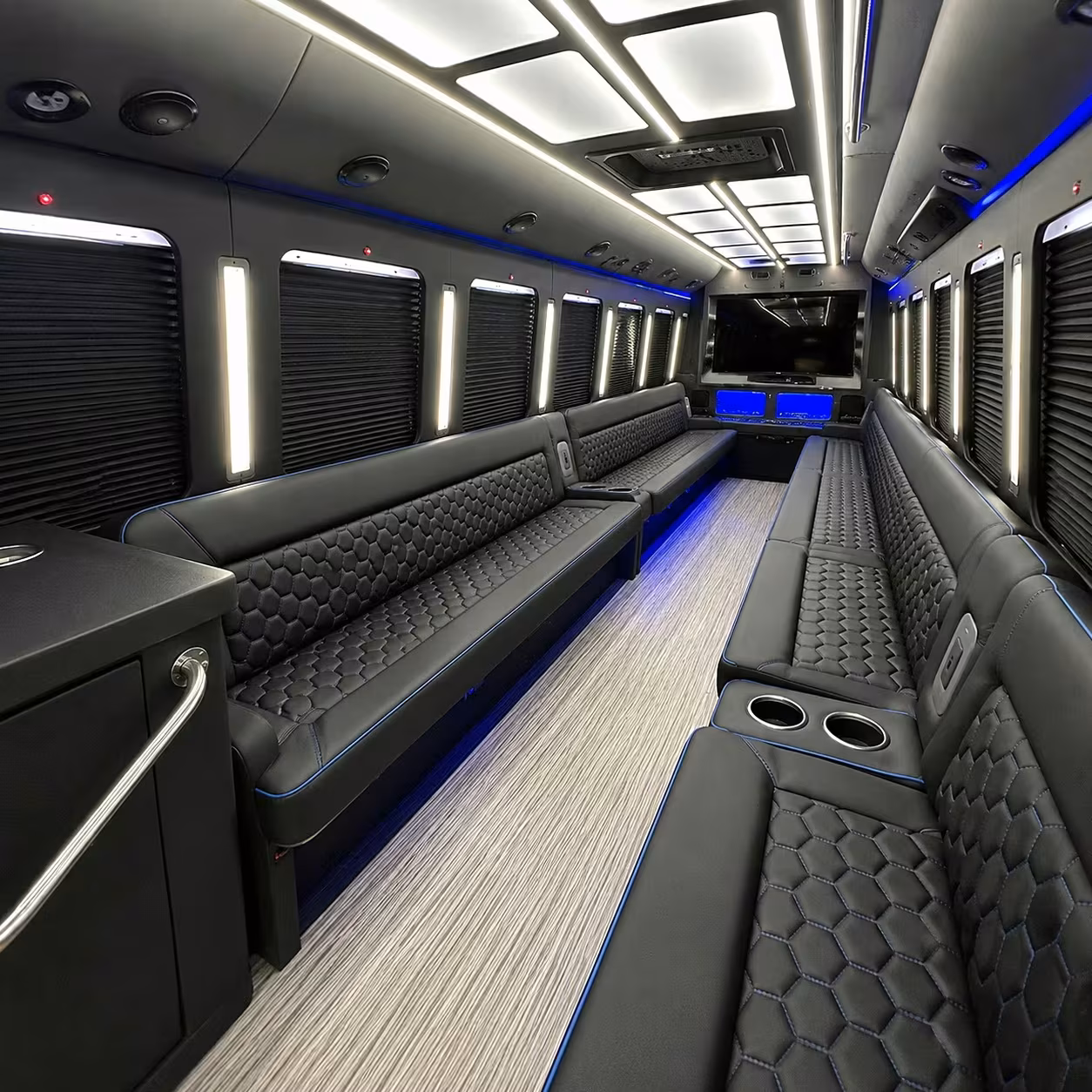 party bus interior