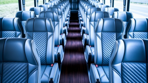 56 passenger charter bus interior lakewood