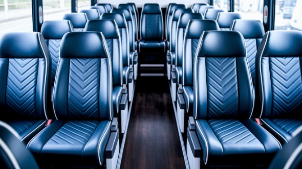 lakewood 15 passenger minibus inside