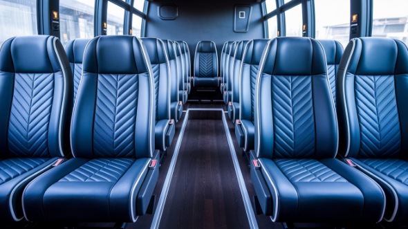 lakewood 18 passenger minibus inside