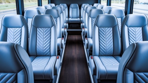 lakewood 28 passenger minibus inside